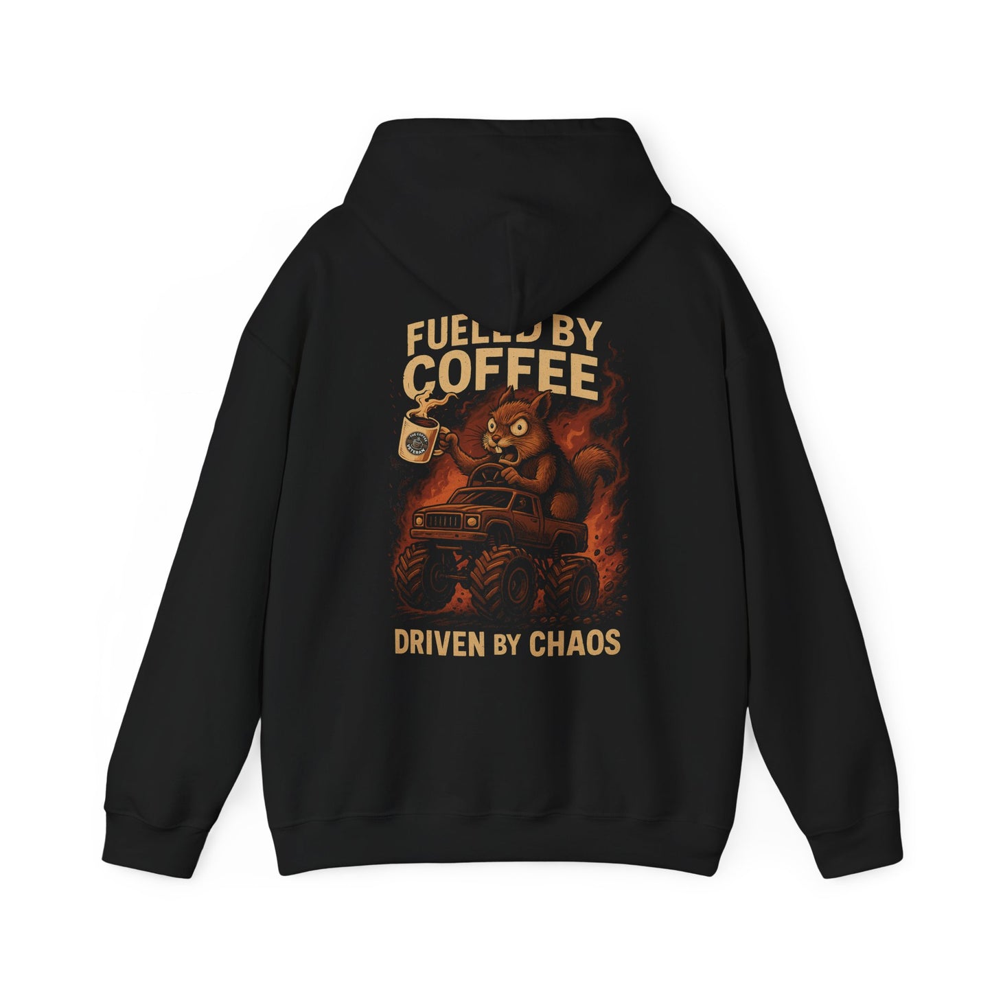 Fueled by Coffee. Driven by Chaos. — Sarge’s Heavyweight Hoodie