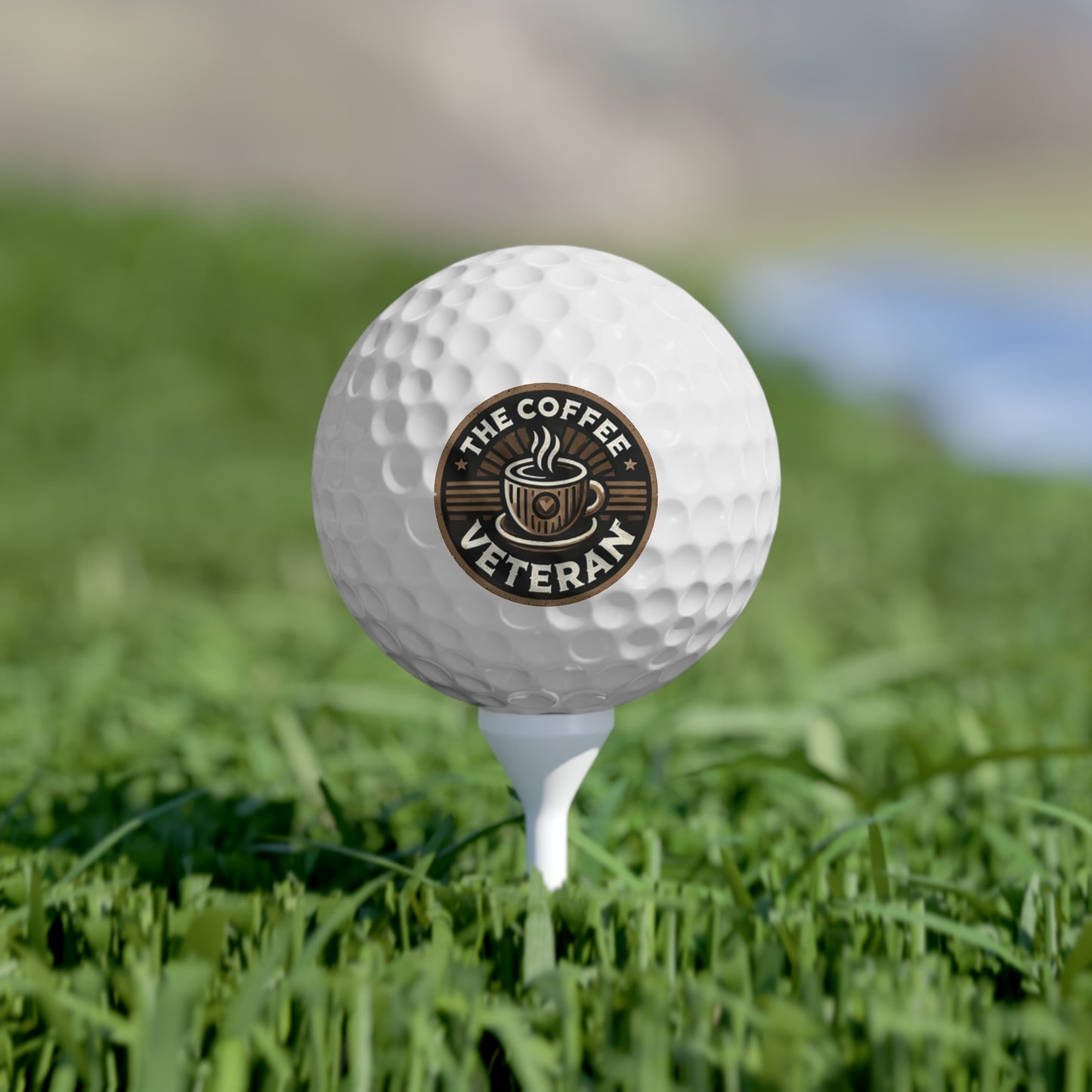 The Coffee Veteran Collector’s Golf Ball Set — Limited Edition 6-Pack for Enthusiasts