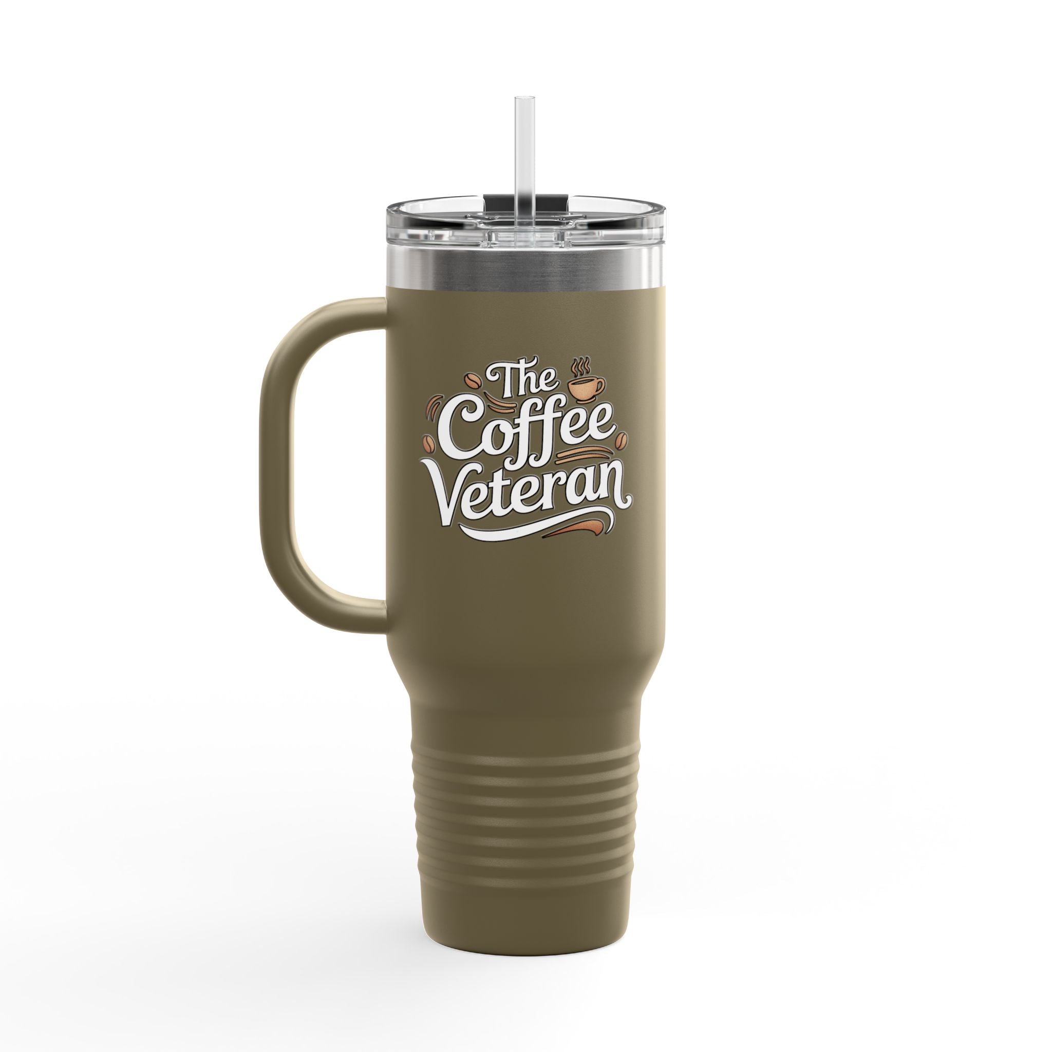 The Coffee Veteran 40oz Insulated Travel Mug