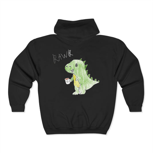 RAWR Dino Edition #2 Full Zip Hoodie