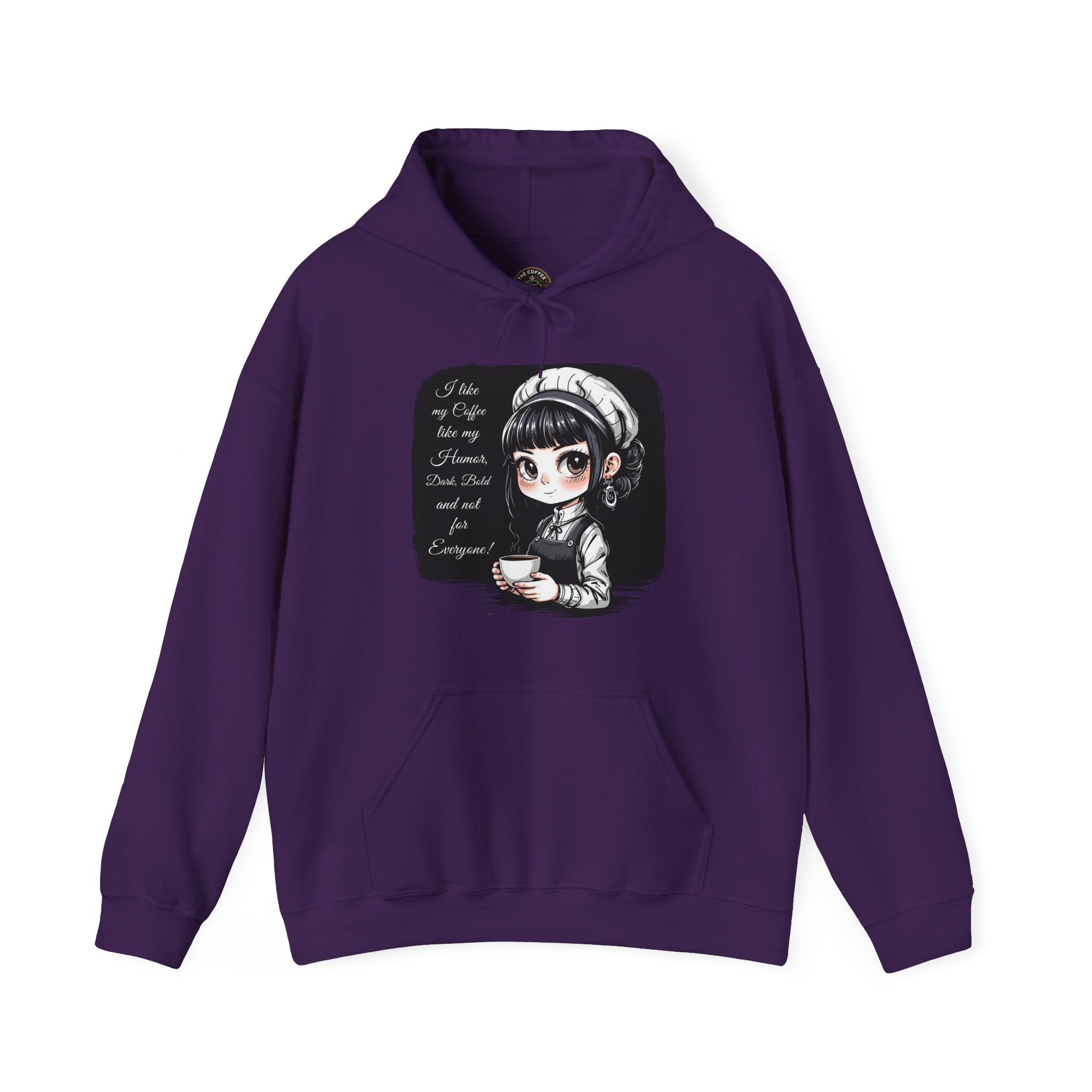Emo Chibi Barista Hoodie by The Coffee Veteran
