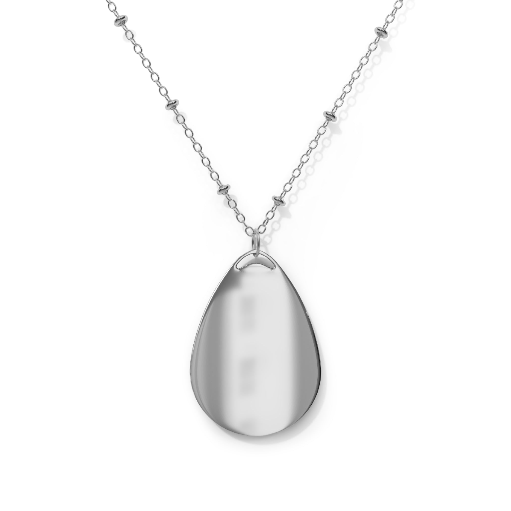 Eye of Horus Amulet Necklace, Ellipse Pendant