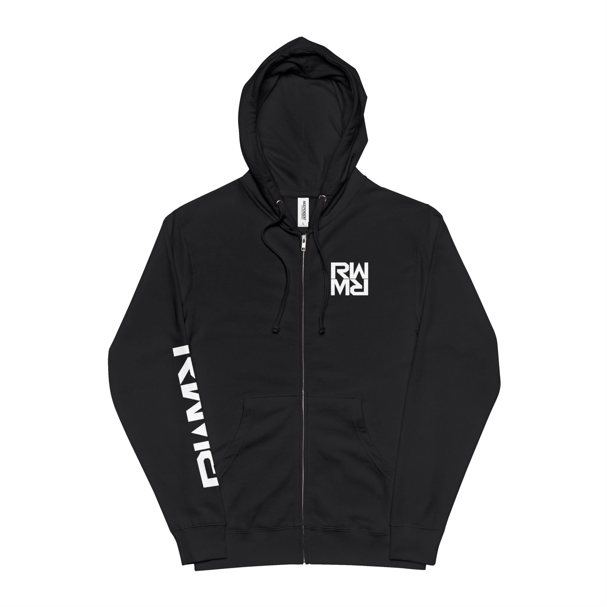 Unisex Fleece Zip Up Hoodie