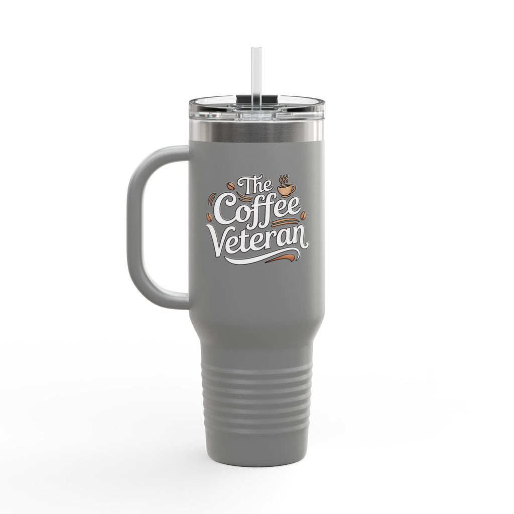 The Coffee Veteran 40oz Insulated Travel Mug