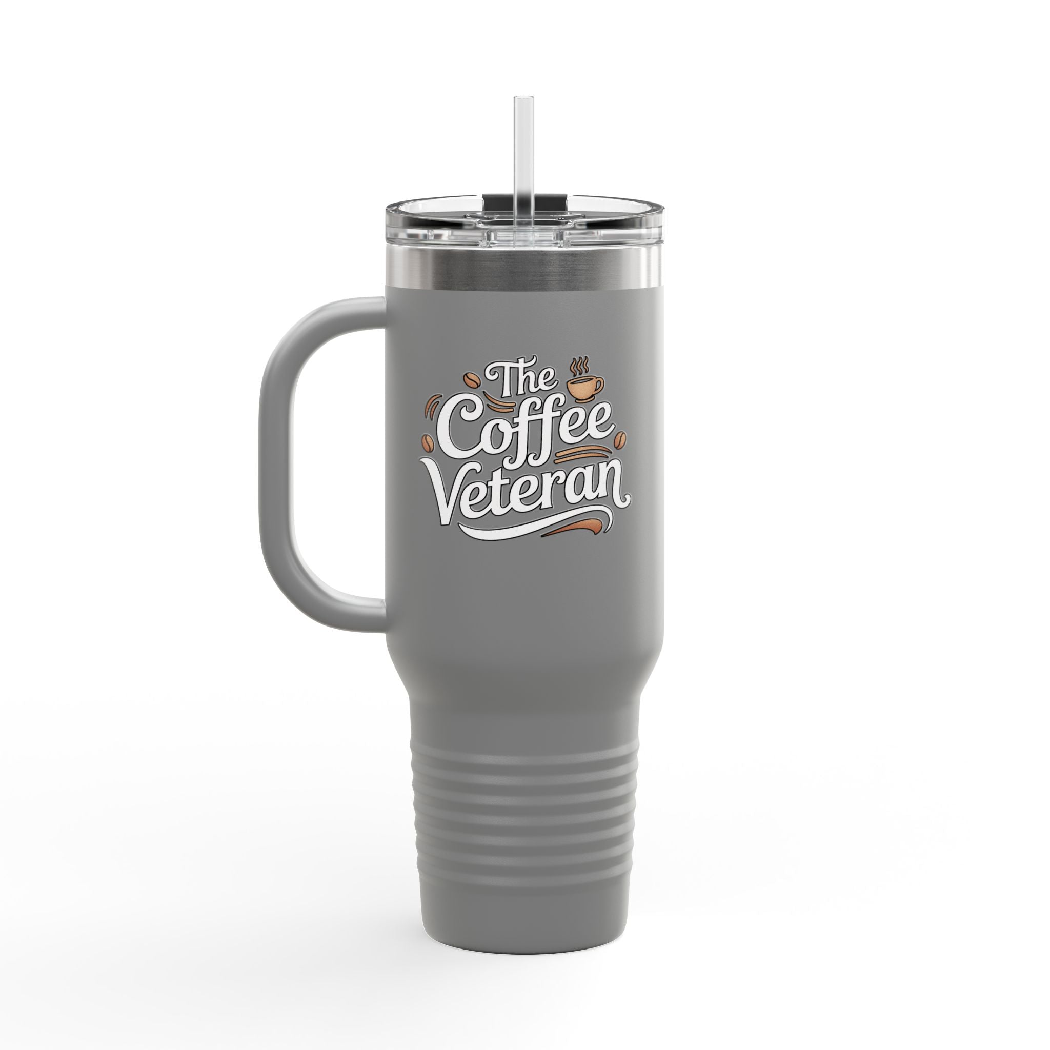 The Coffee Veteran 40oz Insulated Travel Mug