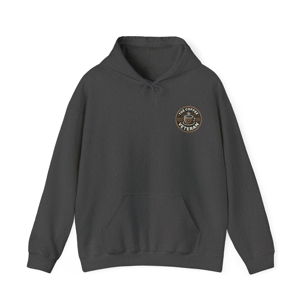 “I’M A VETERAN. WHAT MORE DO YOU FREAKING WANT?” Hoodie by The Coffee Veteran