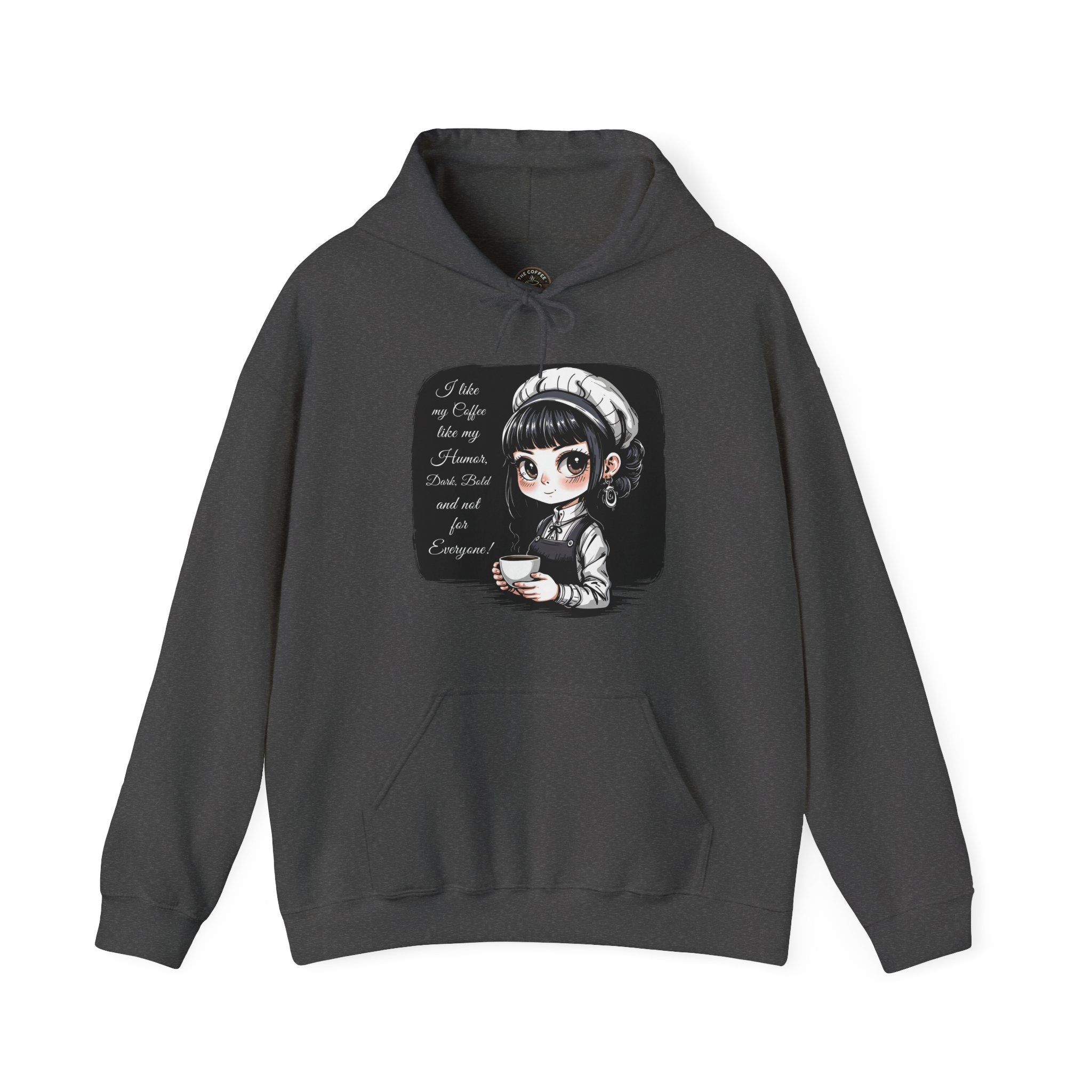 Emo Chibi Barista Hoodie by The Coffee Veteran
