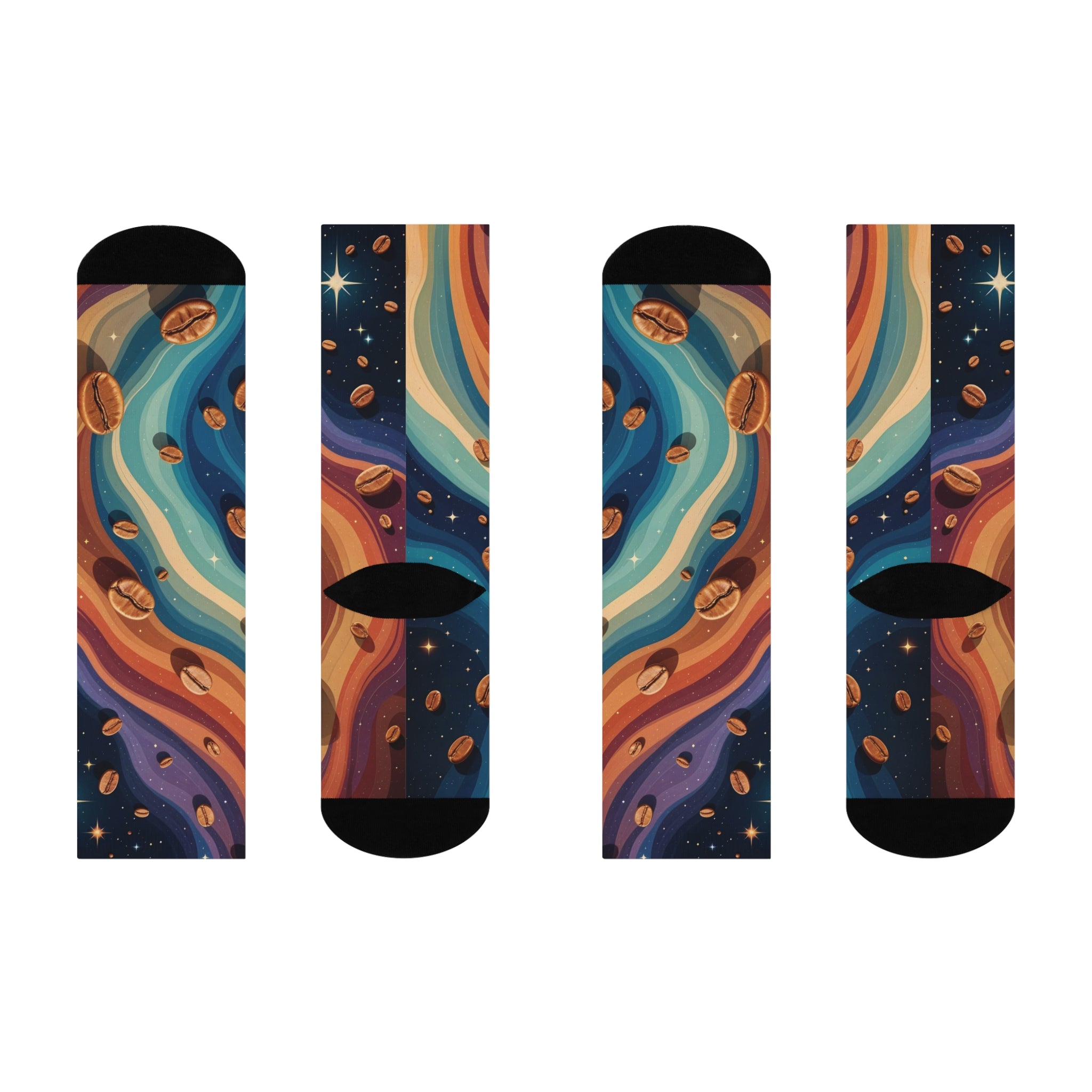 Rainbow Roast Socks by The Coffee Veteran