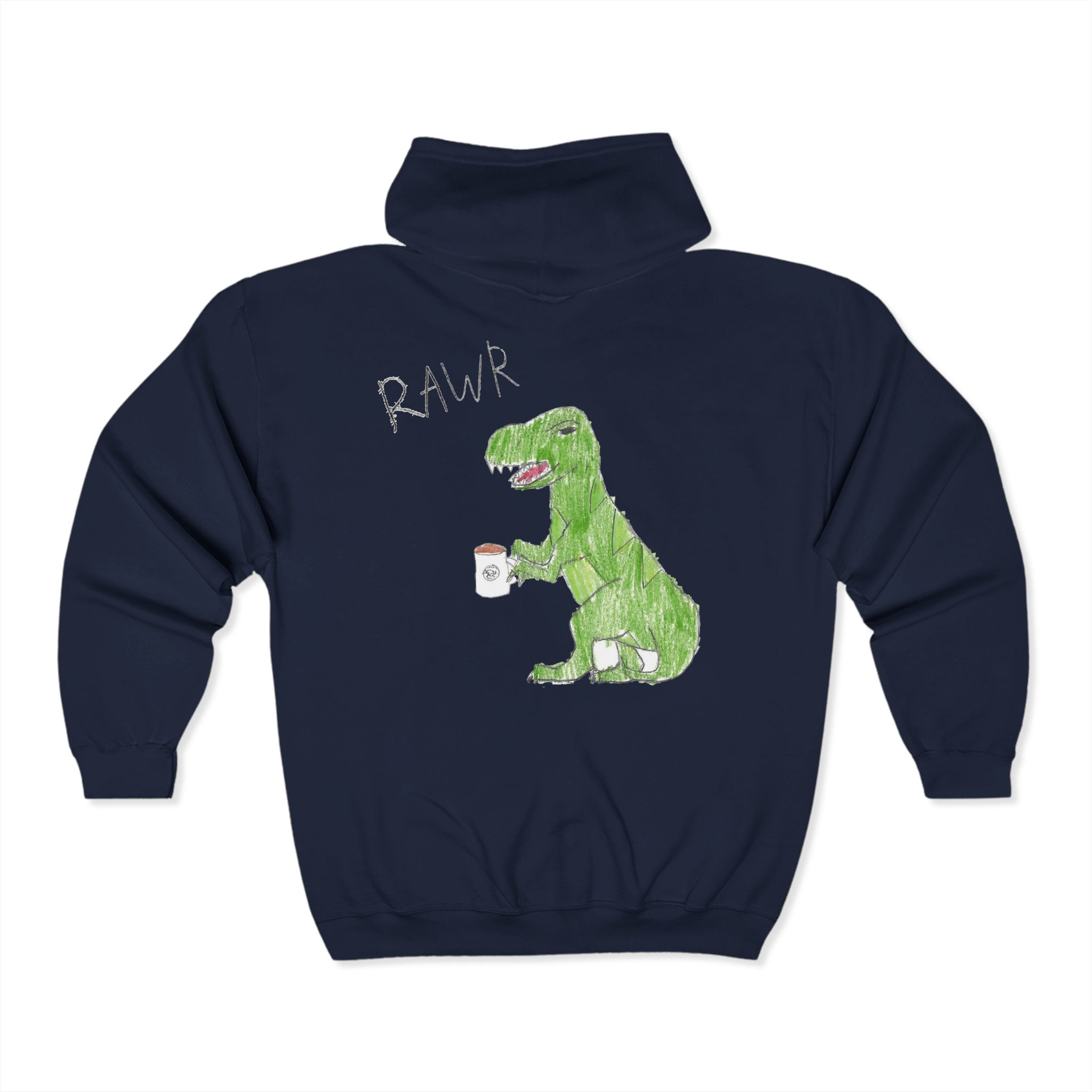 RAWR Dino Edition #3 Full Zip Hoodie