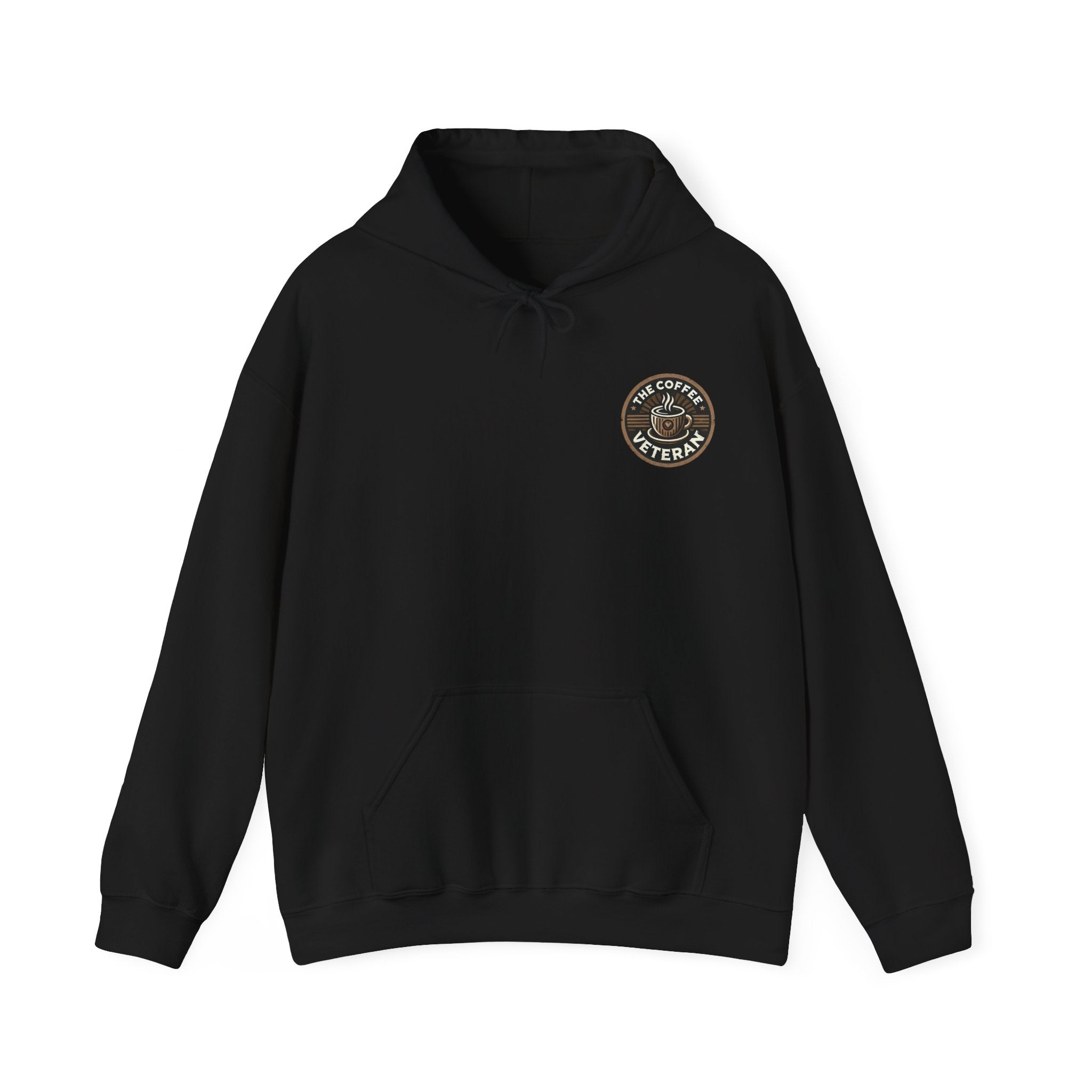 Brewed for Battle — Tactical Edition Hoodie by The Coffee Veteran