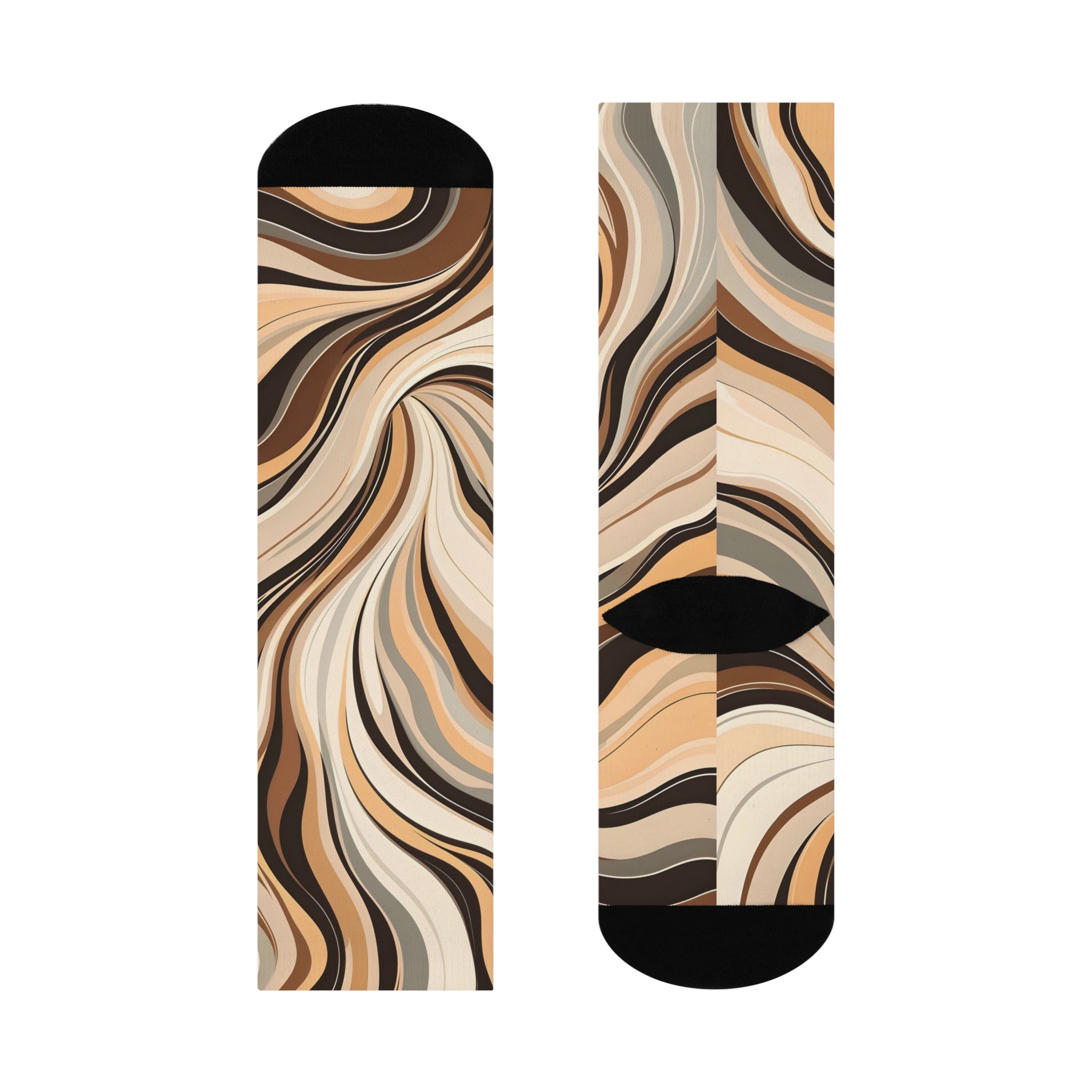 Latte Lane Socks by The Coffee Veteran