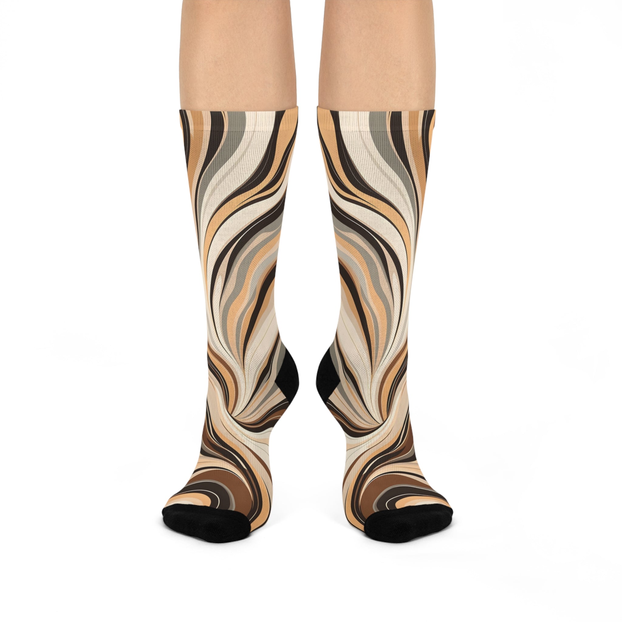 Latte Lane Socks by The Coffee Veteran