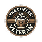 The Coffee Veteran Logo Sticker – Wear the Mission. Stick with Purpose.