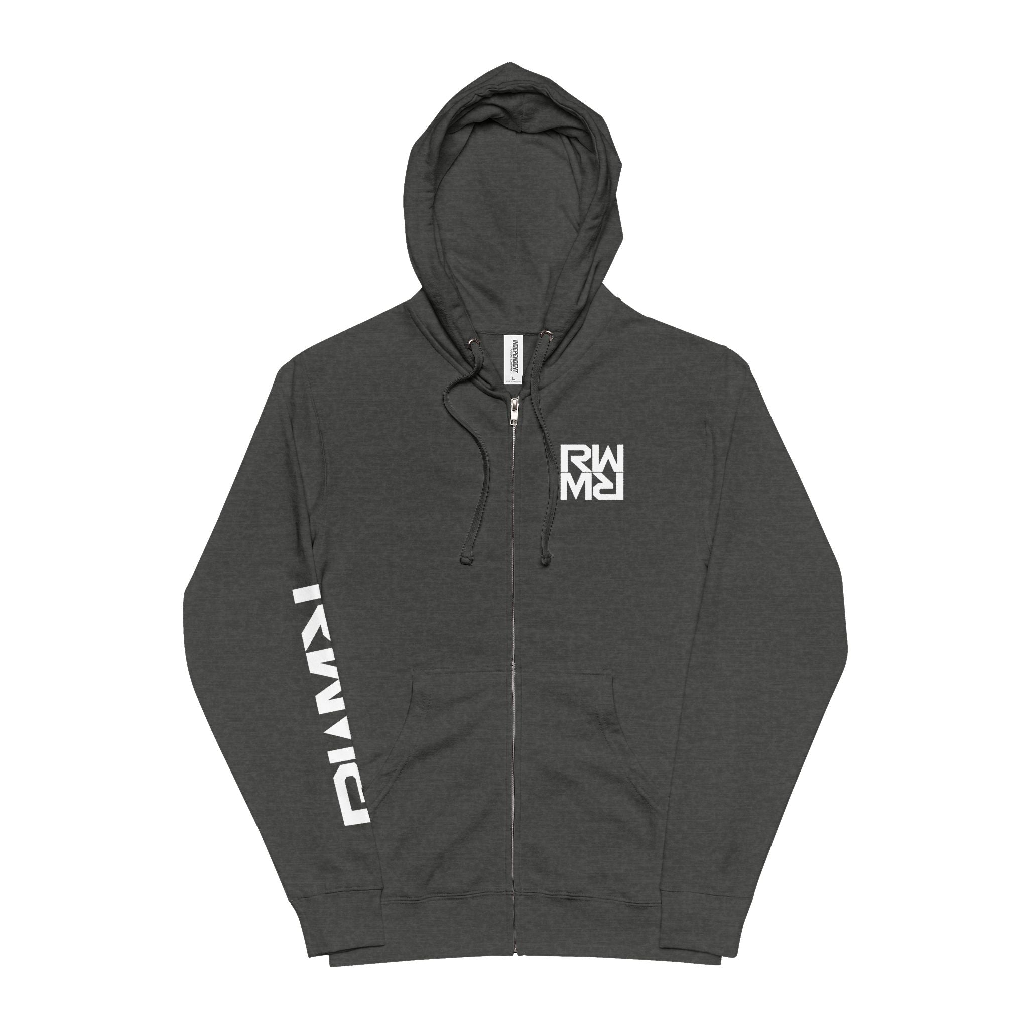 Unisex Fleece Zip Up Hoodie