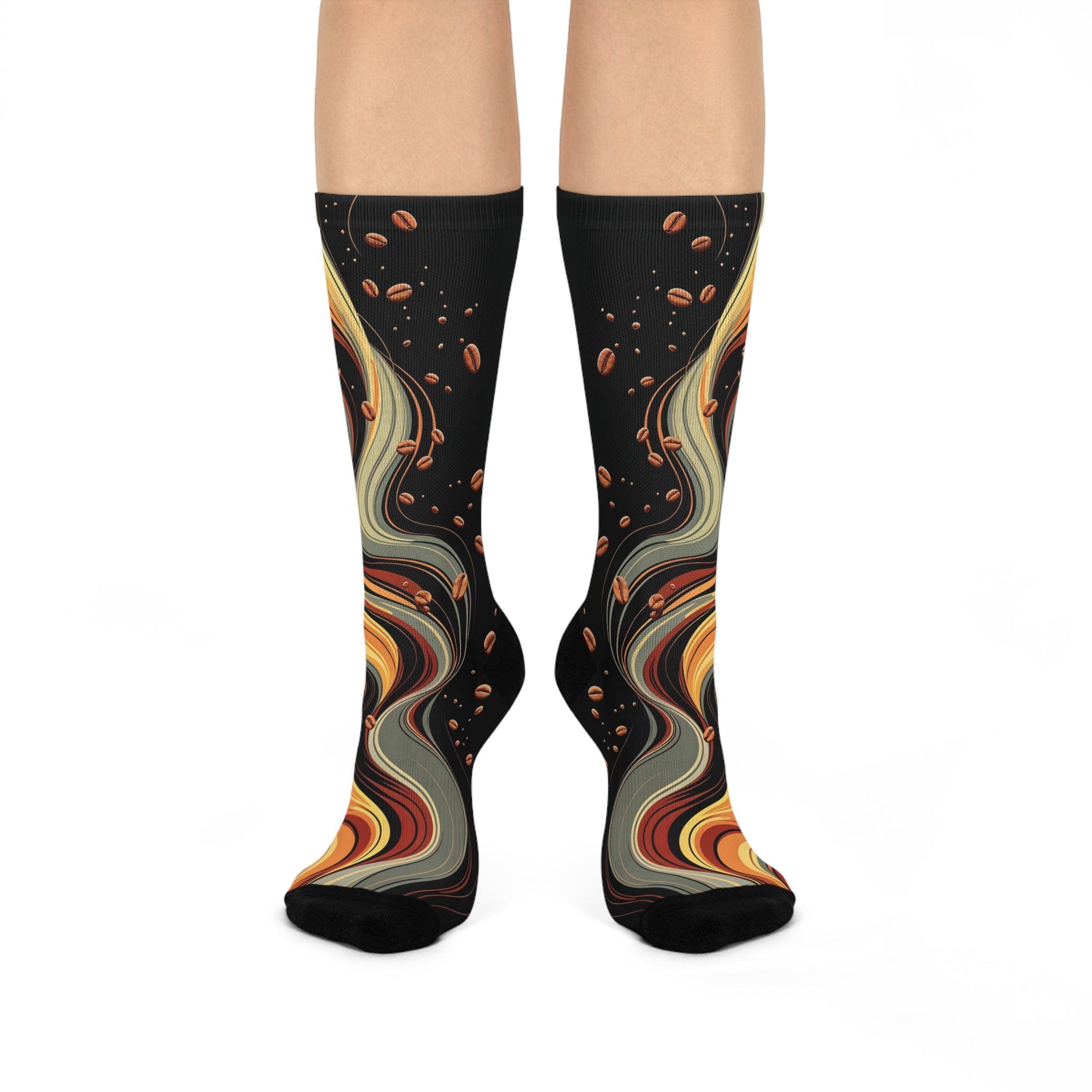 Caffeine Cascade Socks by The Coffee Veteran