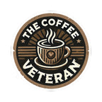 The Coffee Veteran Logo Sticker – Wear the Mission. Stick with Purpose.