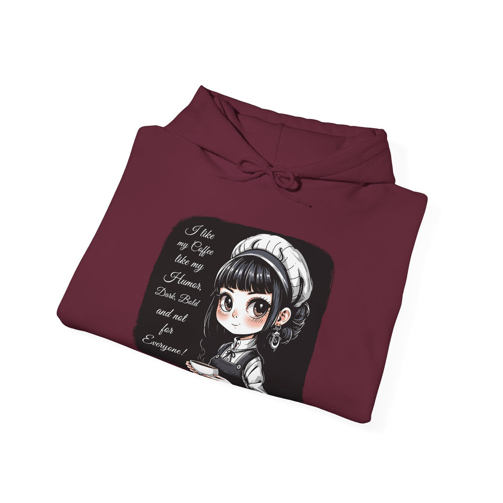 Emo Chibi Barista Hoodie by The Coffee Veteran