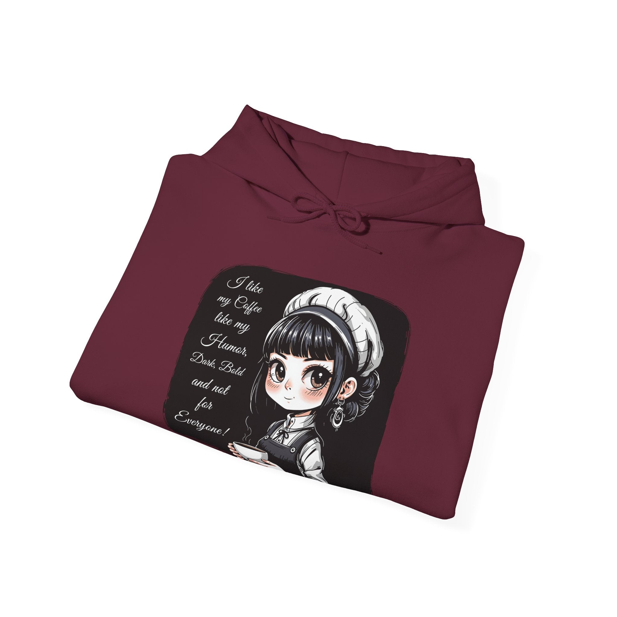 Emo Chibi Barista Hoodie by The Coffee Veteran