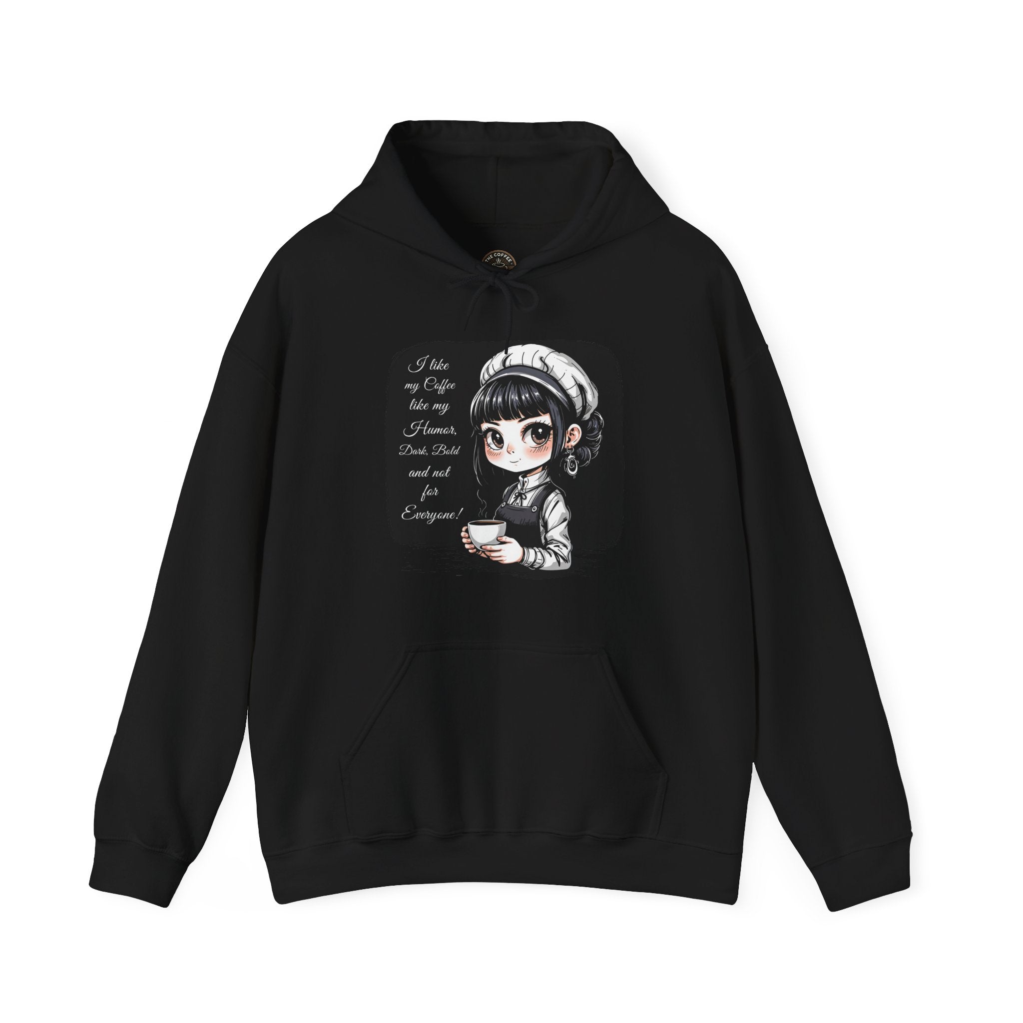 Emo Chibi Barista Hoodie by The Coffee Veteran