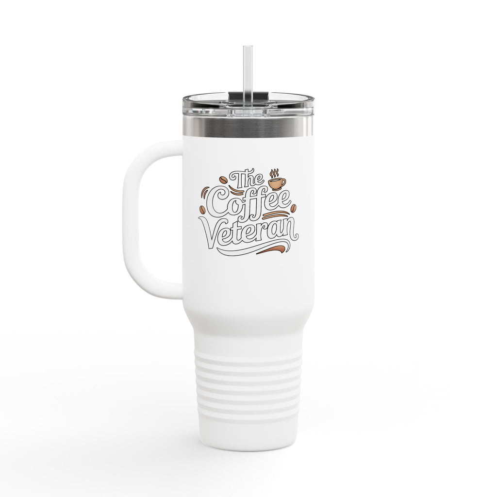 The Coffee Veteran 40oz Insulated Travel Mug