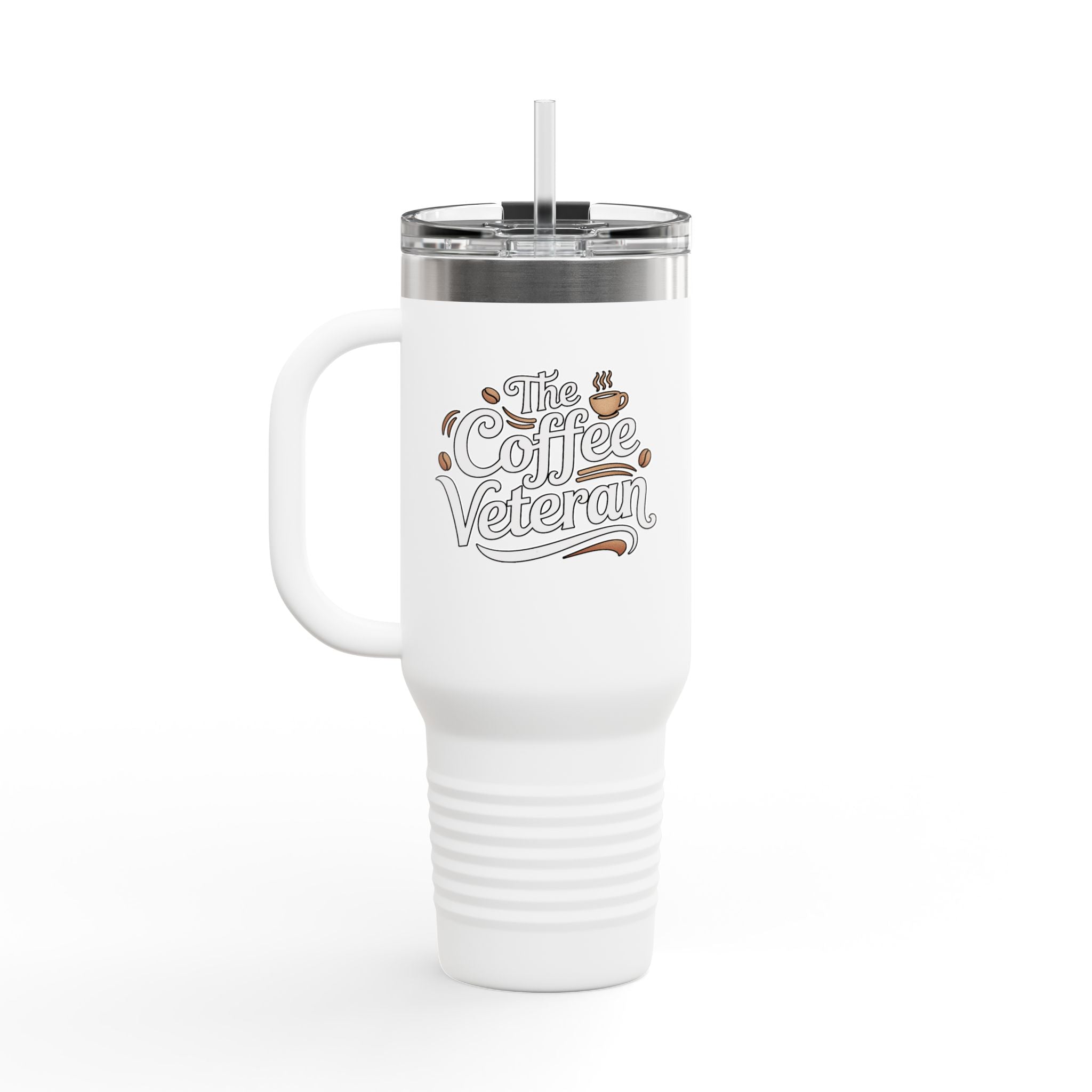 The Coffee Veteran 40oz Insulated Travel Mug