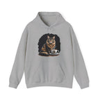 Maine Coon Cat Hoodie by The Coffee Veteran