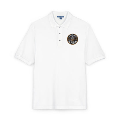 The Coffee Veteran Golf Polo — Embroidered Performance Edition (Multiple Colors Available)