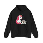 Unicorn & Coffee Hoodie by The Coffee Veteran
