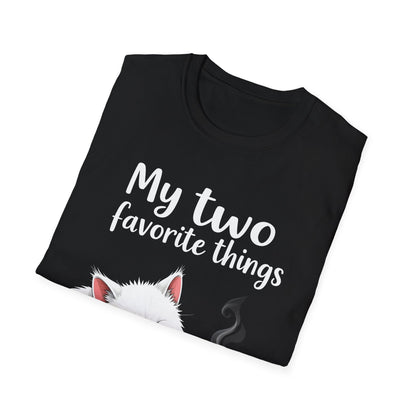 "My Two Favorite Things" T-Shirt by The Coffee Veteran