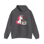 Unicorn & Coffee Hoodie by The Coffee Veteran