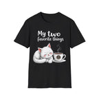 "My Two Favorite Things" T-Shirt by The Coffee Veteran