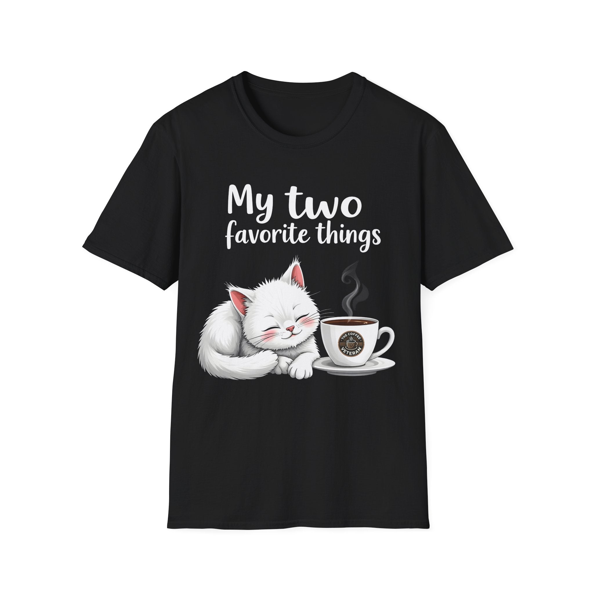 "My Two Favorite Things" T-Shirt by The Coffee Veteran