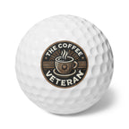 The Coffee Veteran Collector’s Golf Ball Set — Limited Edition 6-Pack for Enthusiasts