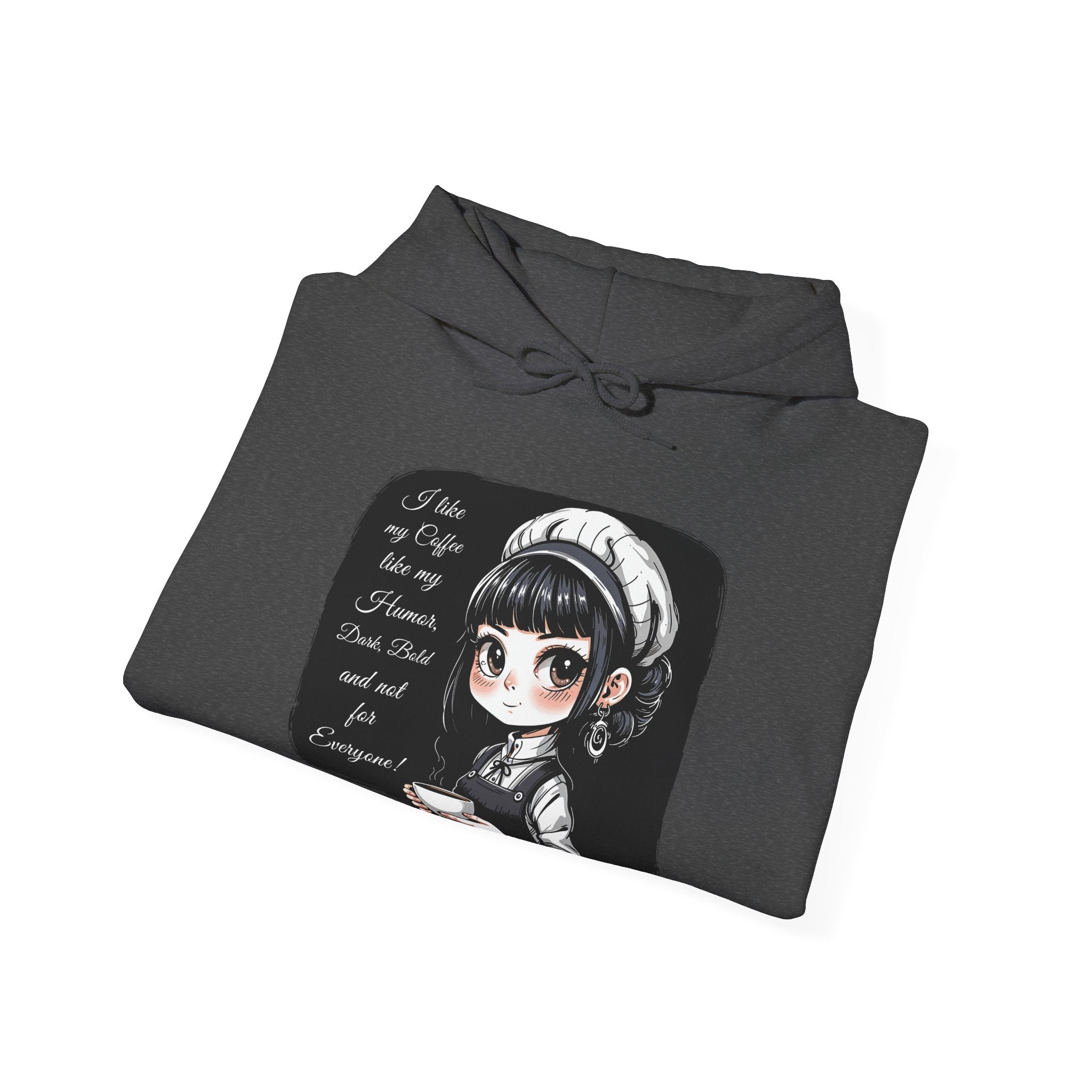 Emo Chibi Barista Hoodie by The Coffee Veteran