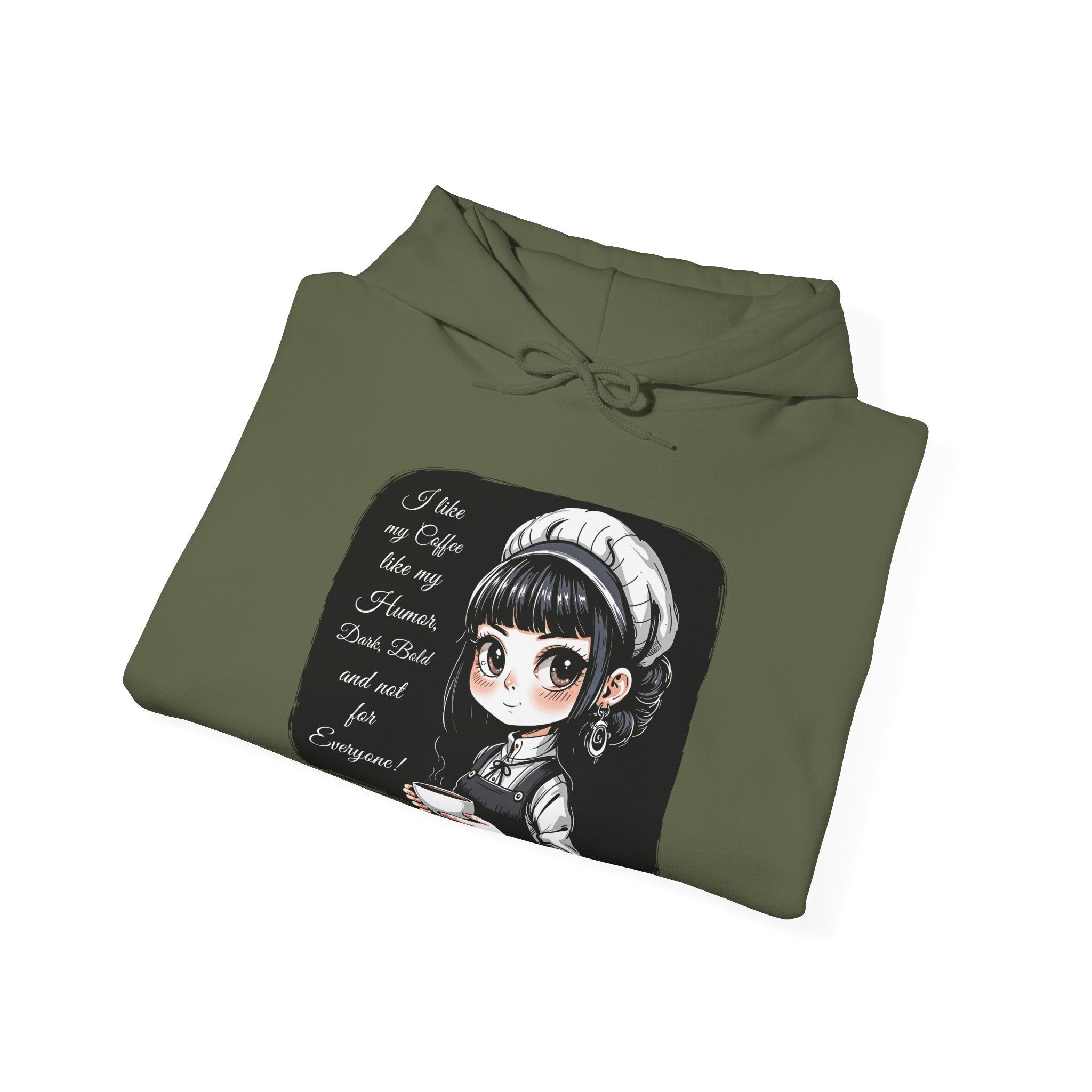 Emo Chibi Barista Hoodie by The Coffee Veteran