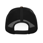 The Coffee Veteran Camo Trucker Hat — Embroidered Operator Edition