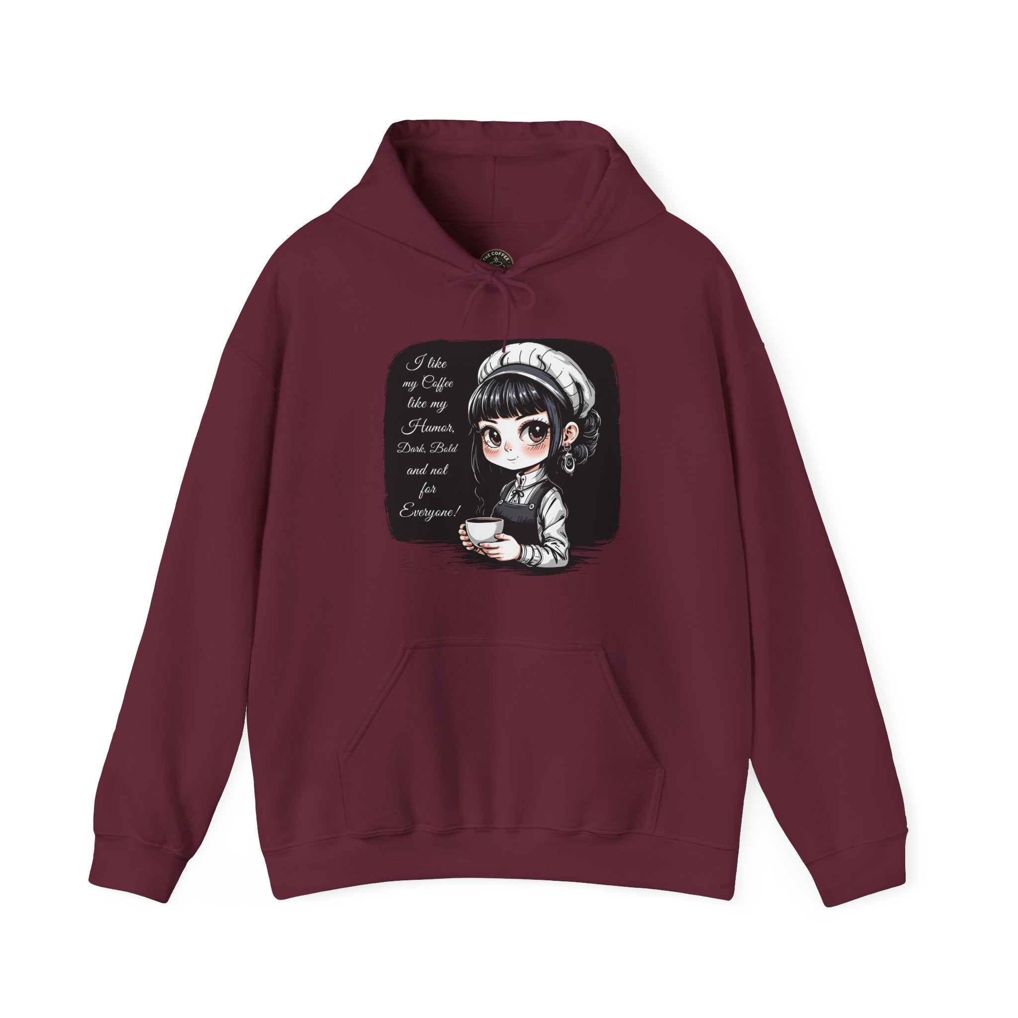 Emo Chibi Barista Hoodie by The Coffee Veteran