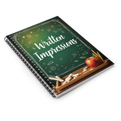Written Impressions Spiral Notebook – Capture Every Thought in Style