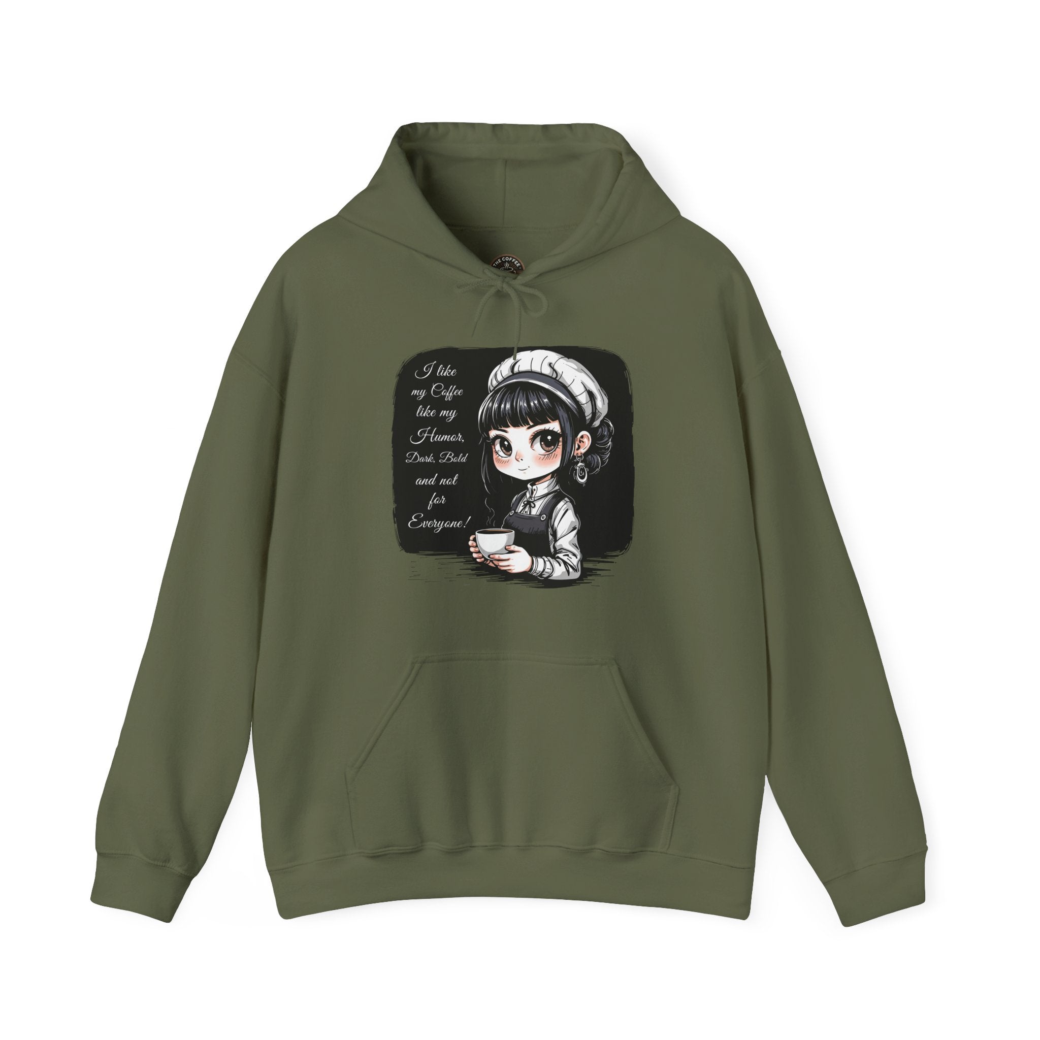 Emo Chibi Barista Hoodie by The Coffee Veteran