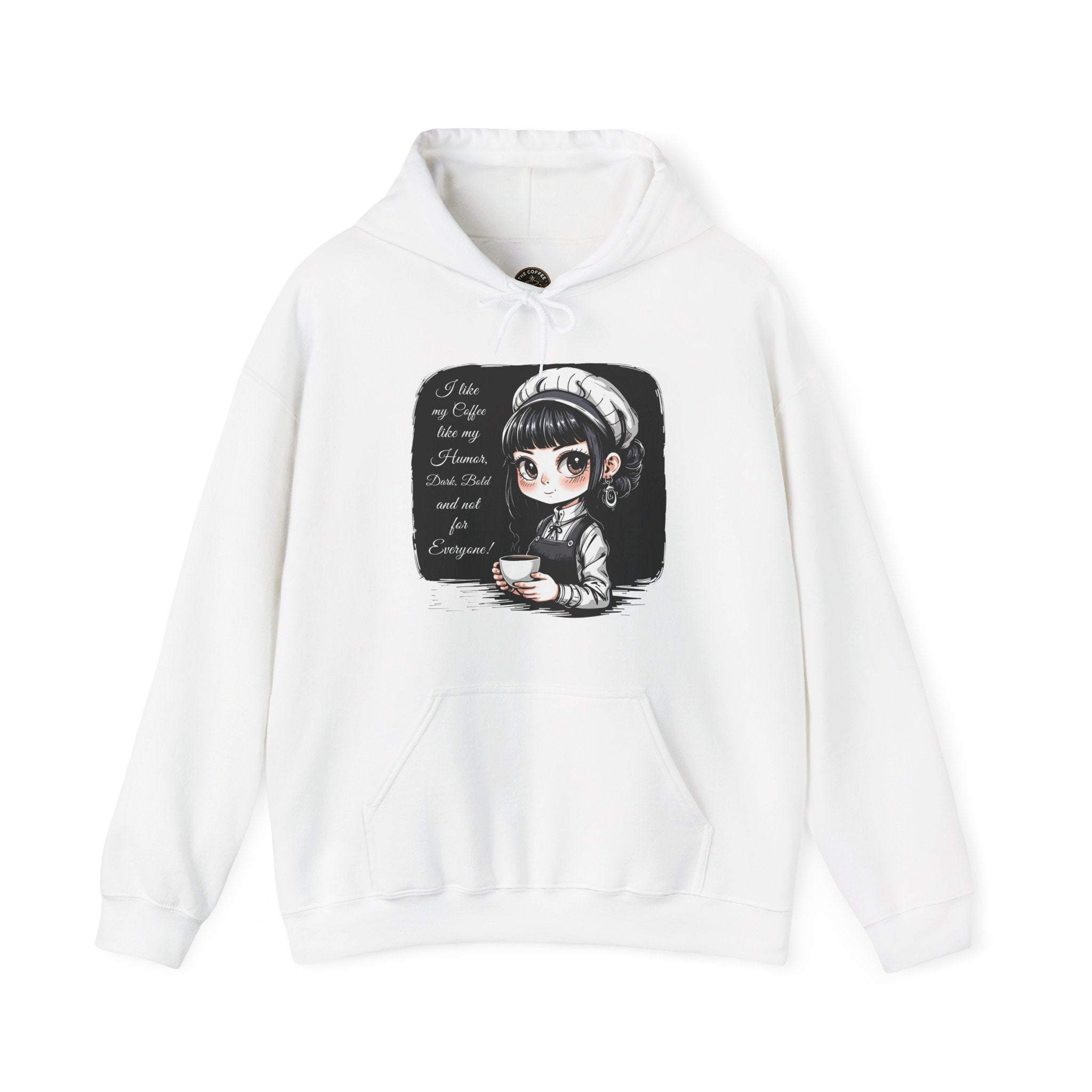 Emo Chibi Barista Hoodie by The Coffee Veteran