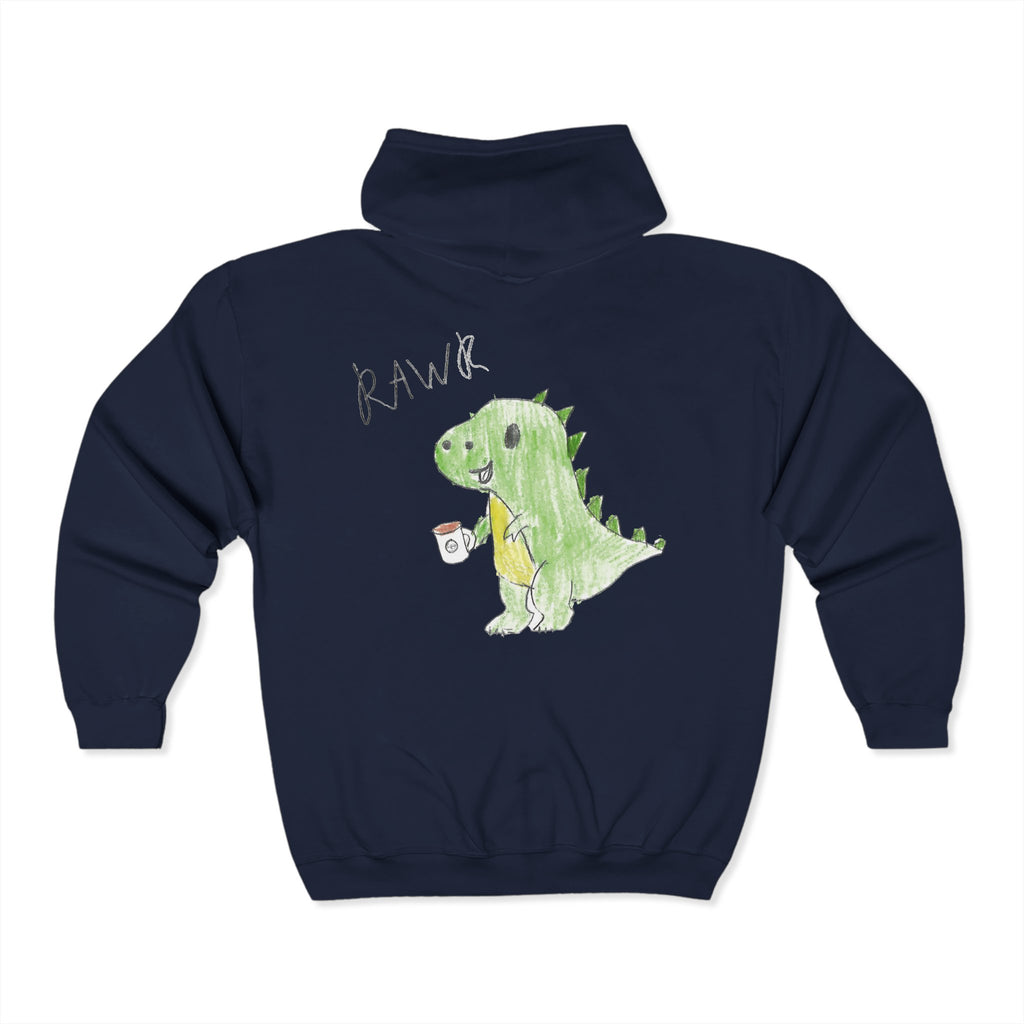 RAWR Dino Edition #2 Full Zip Hoodie