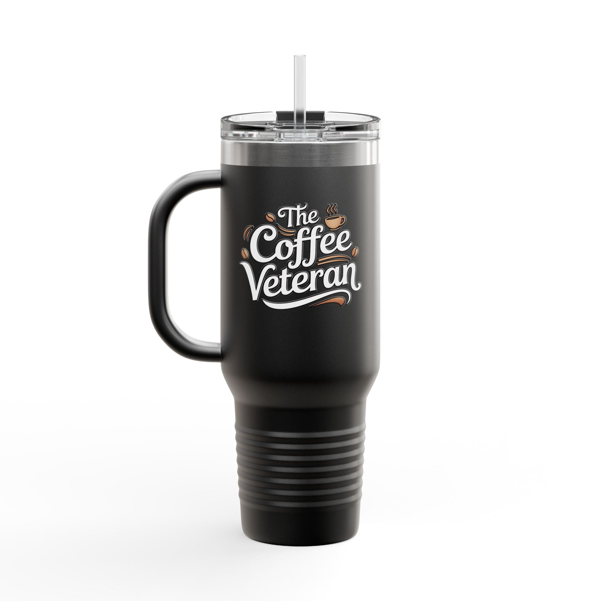 The Coffee Veteran 40oz Insulated Travel Mug