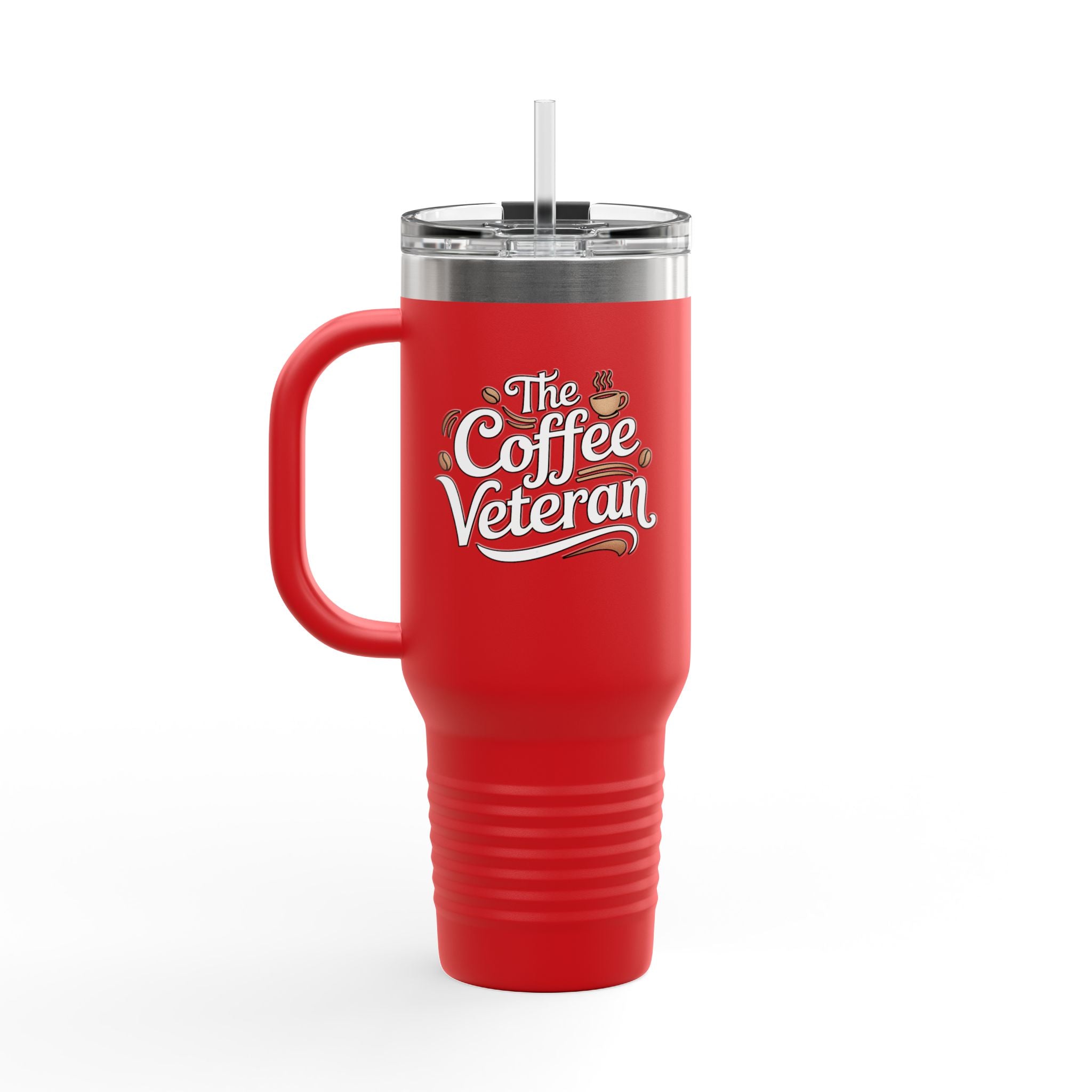 The Coffee Veteran 40oz Insulated Travel Mug