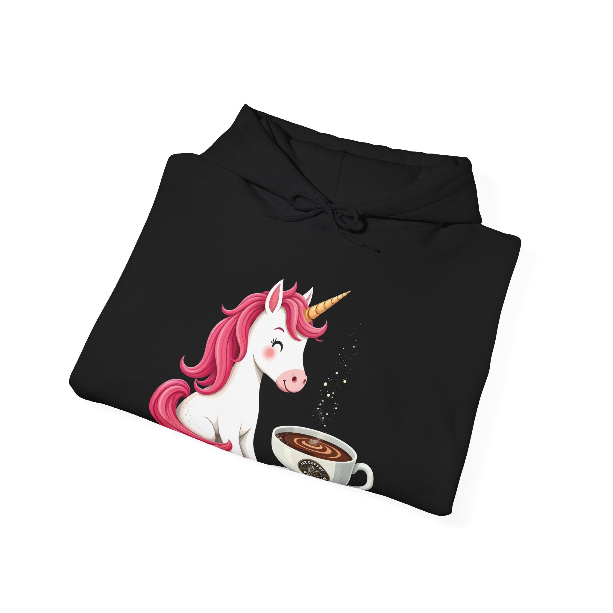 Unicorn & Coffee Hoodie by The Coffee Veteran