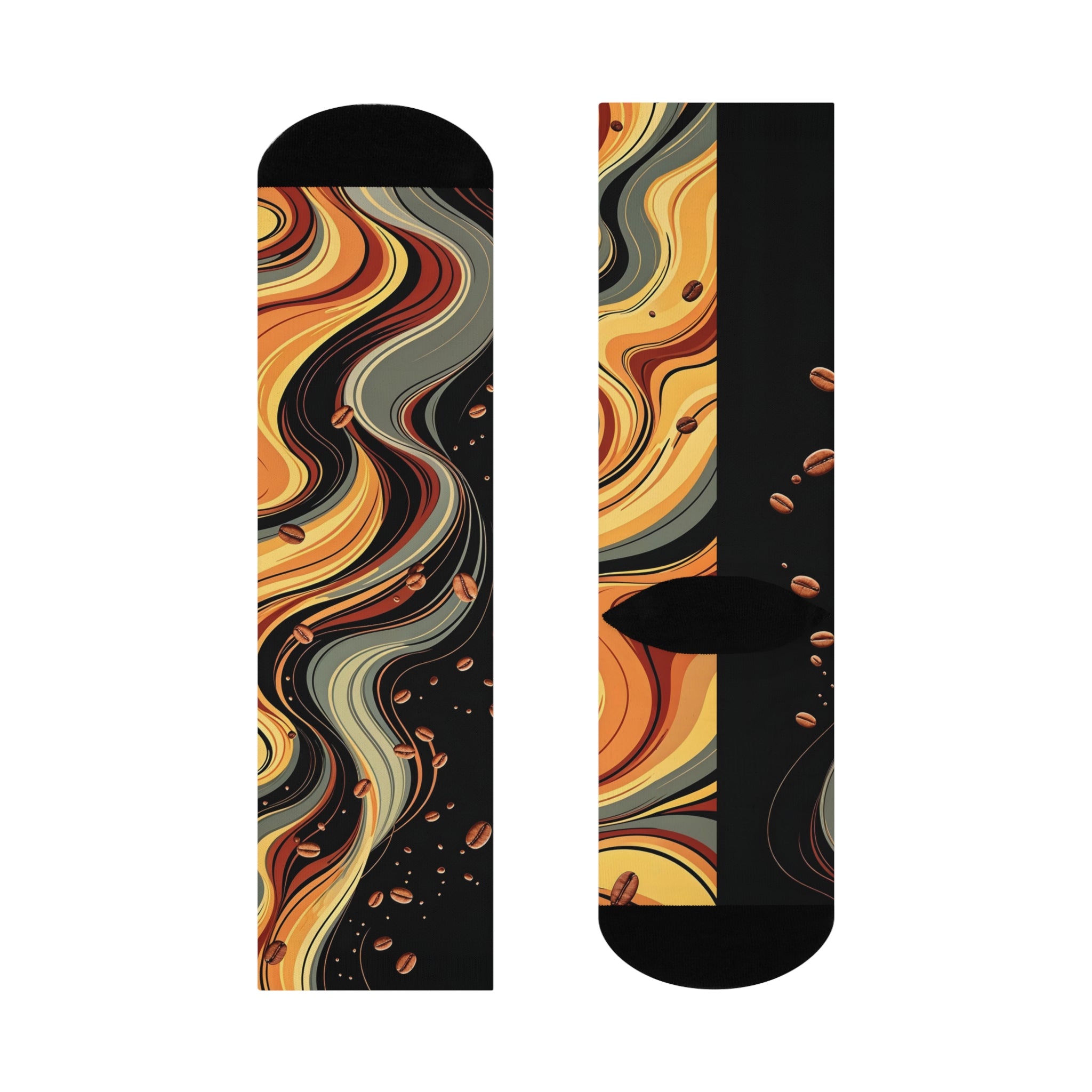 Caffeine Cascade Socks by The Coffee Veteran