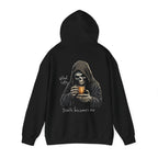 "Without Coffee, Death Becomes Me" Hoodie by The Coffee Veteran