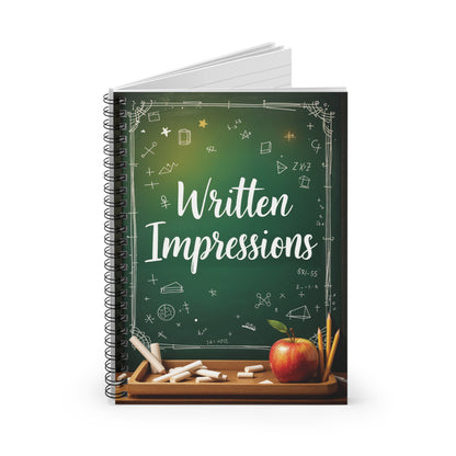 Written Impressions Spiral Notebook – Capture Every Thought in Style
