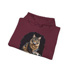 Maine Coon Cat Hoodie by The Coffee Veteran