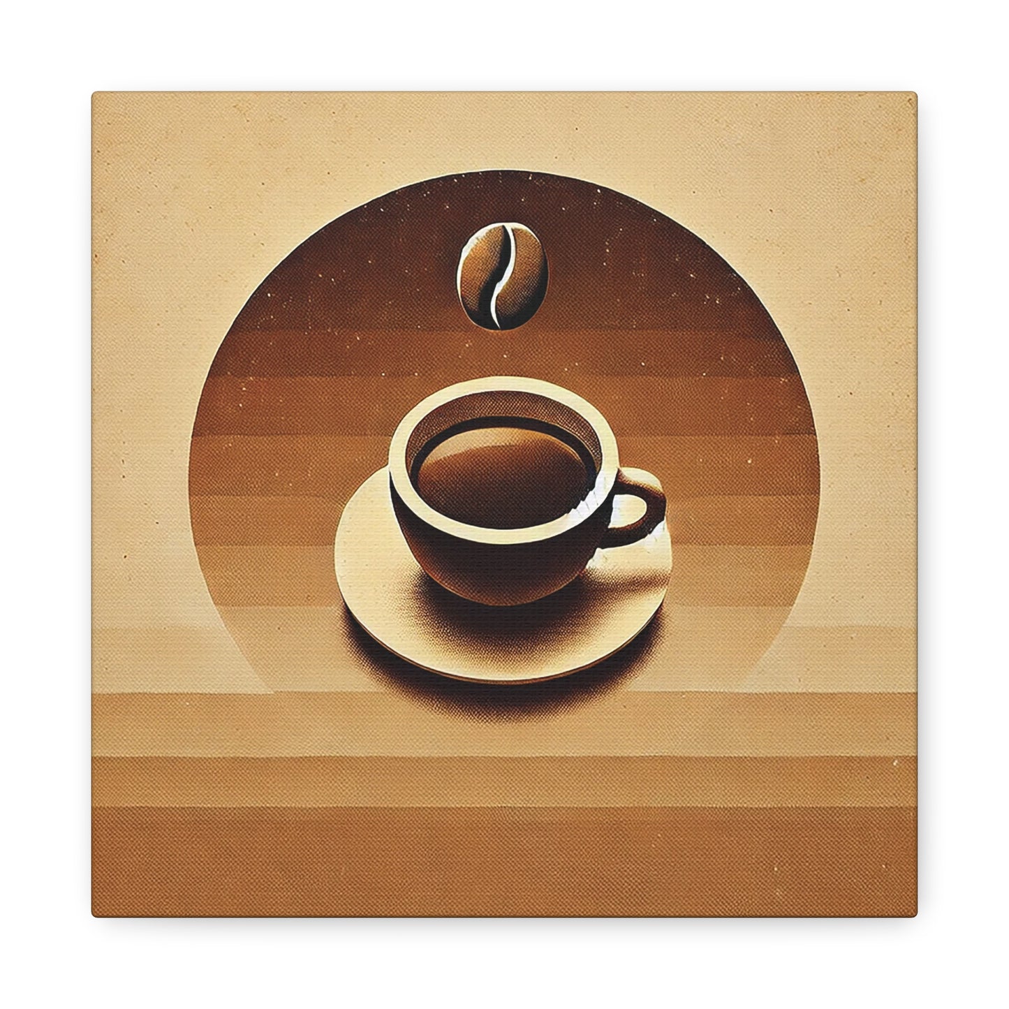 Coffee Serenity Canvas Art