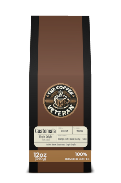 Guatemala Single Origin (12oz) (Bean or Grounded)